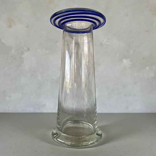 Vaso artistico vetro con - vaso,