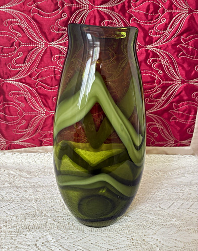 Vaso sasso vetro artistico - vetro,