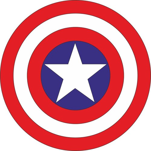 Capitan america adesivo - capitan,