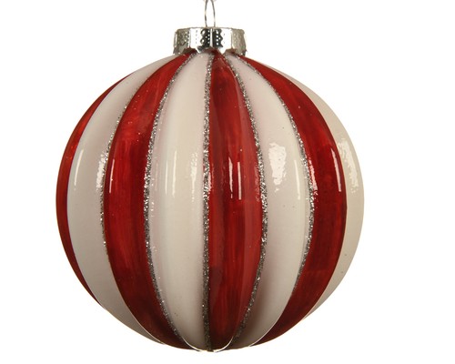Bastone caramelle rosso - , bianco