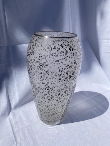 Vaso vetro con - vaso, in