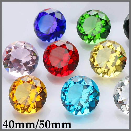 Glass diamonds cut - diamonds,