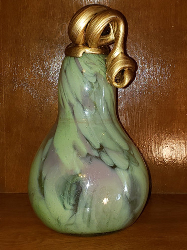 Zucca vetro artistico alta - zucca,
