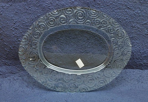 Vassoio piatto vetro - vassoio,