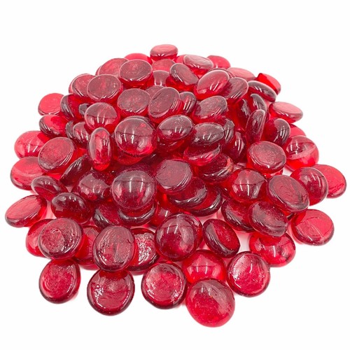Rosso ciottoli vetro - rosso,